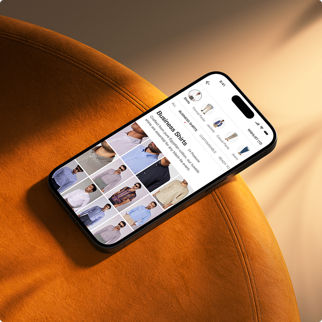 Mobile app display